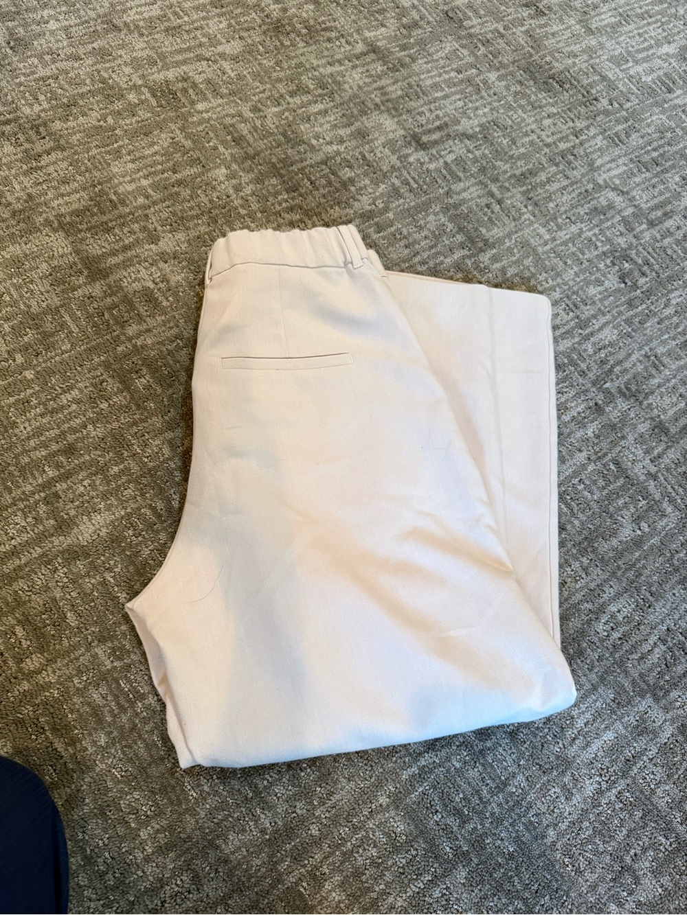 Abercrombie & Fitch Cream Business Pants